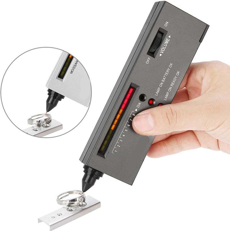 Kodrily Diamond Tester Pen Ⅱ and Moissanite Tester, Portable 5V Diamond Tester Professional Kit, Jewelry Diamond Selector with Manual and Trays for Diamond Testing - Image 2